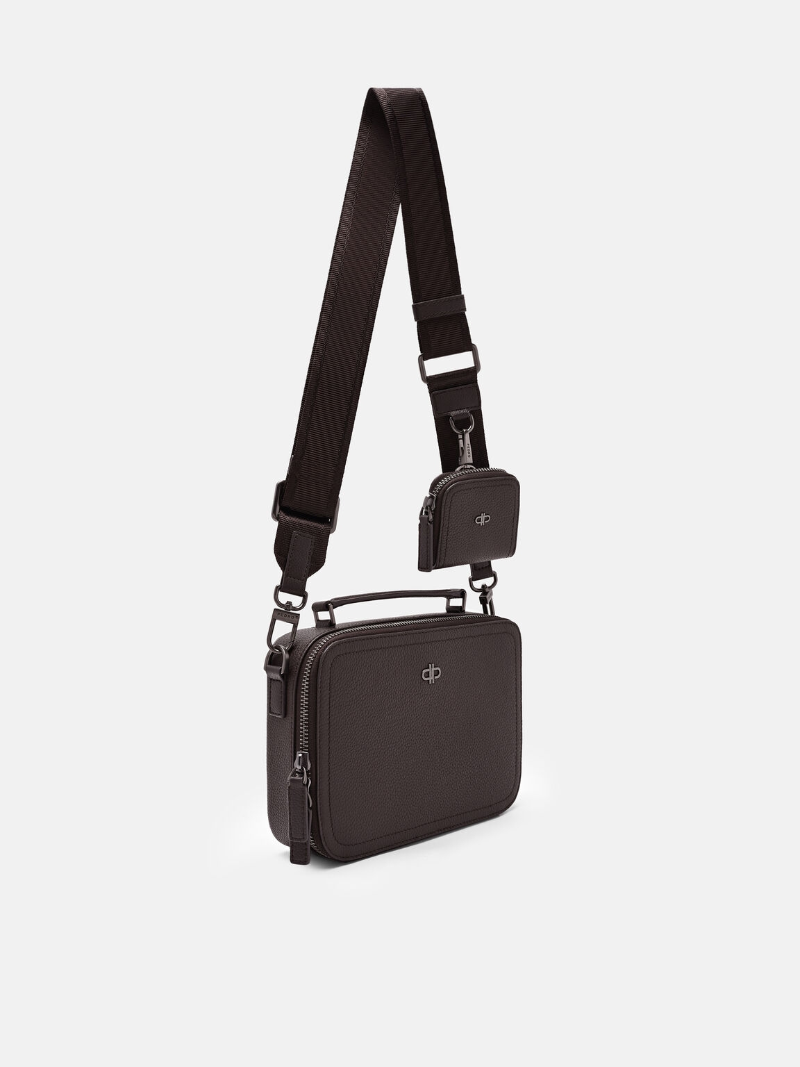 Drew Leather Crossbody Bag, , hi-res