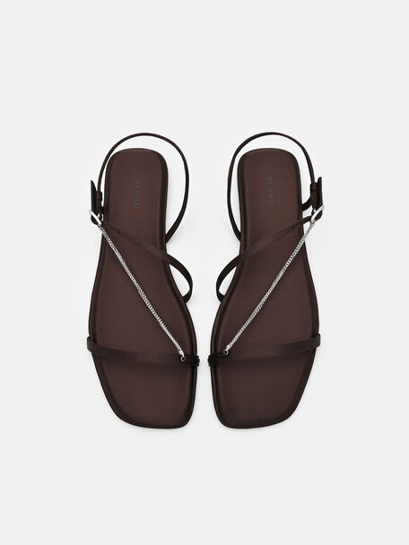 Marland Leather Ankle Strap Sandals, , hi-res