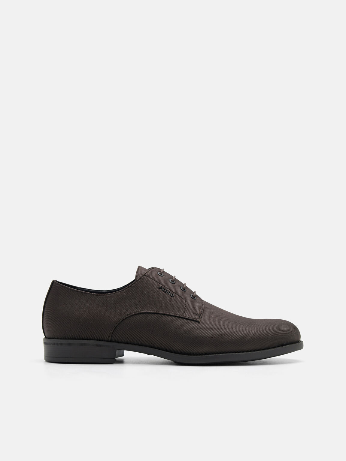 Altitude Lightweight Nylon Derby Shoes, Dark Brown, hi-res