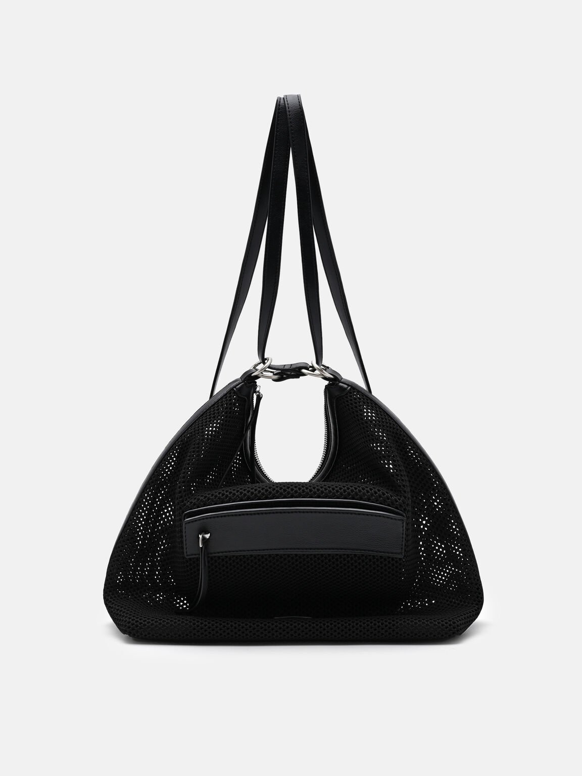 Ransel Slouchy Mesh Dua Cara Pakai, 