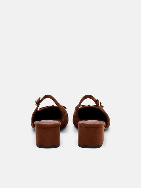 Sepatu Pumps Mary Jane Anyaman Anna, 