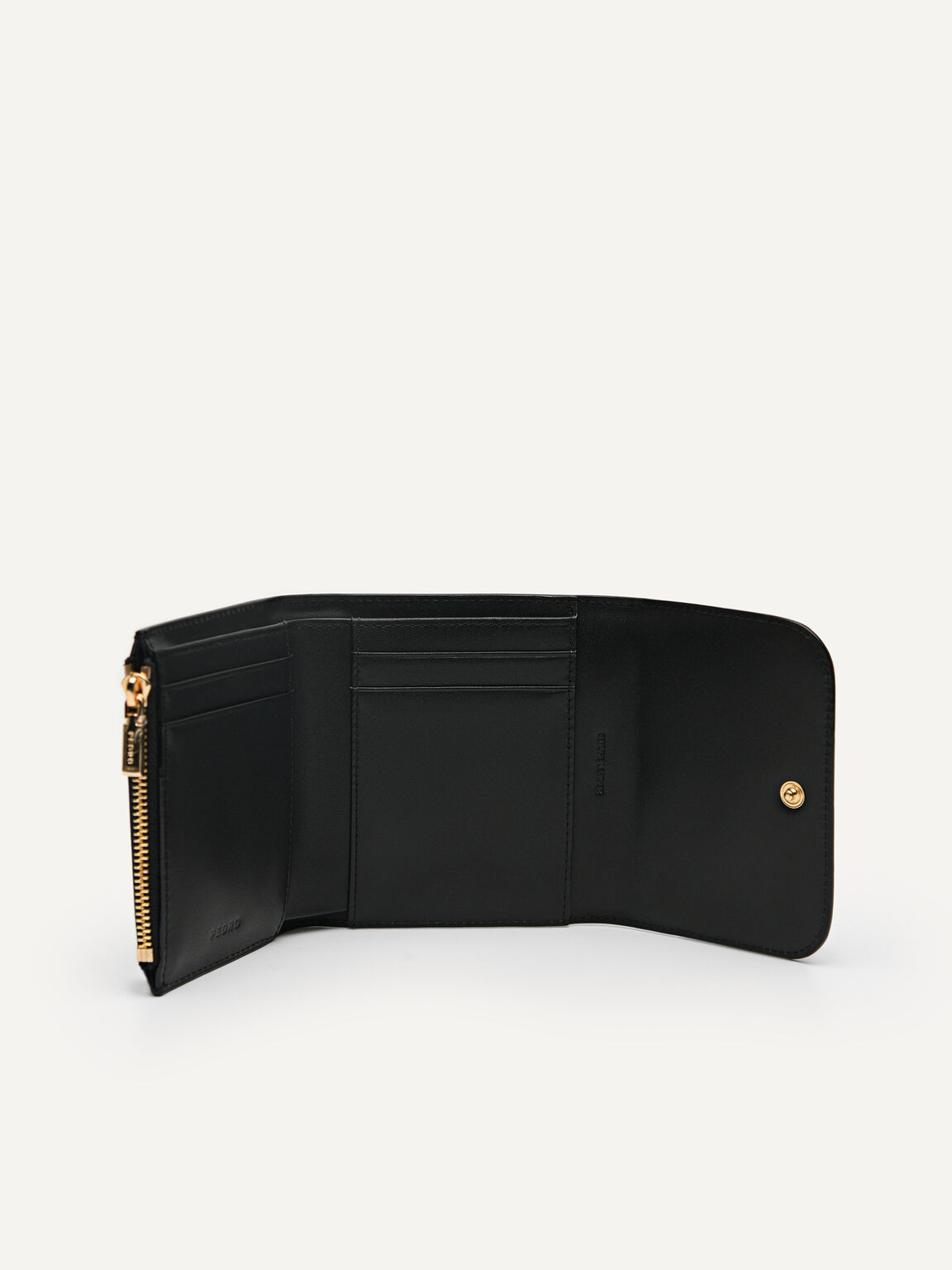 Dompet Tri-Lipat Kulit PEDRO Studio, 