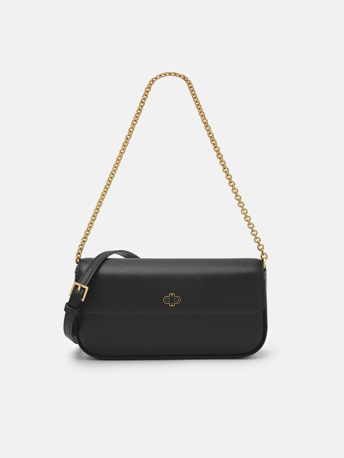 Tas Selempang Kulit Rantai, 