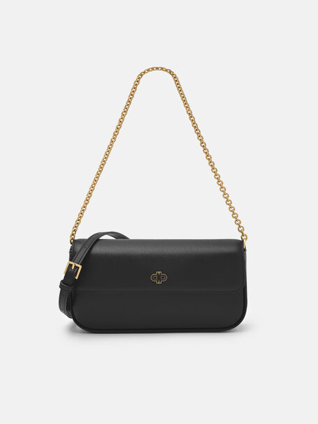 Tas Selempang Kulit Rantai, 