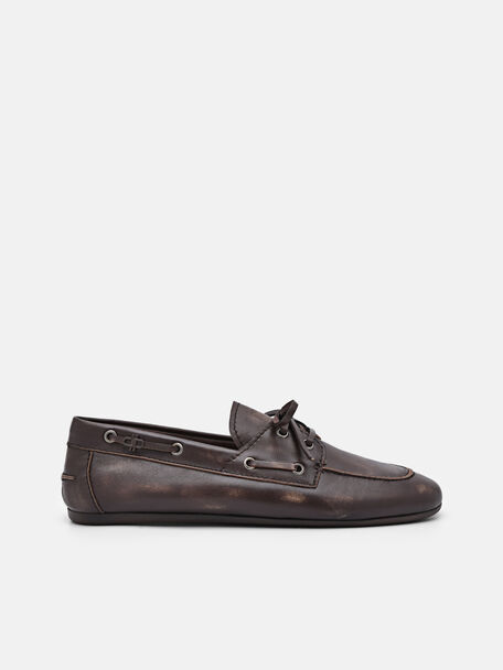 Dee Leather Boat Shoes, 