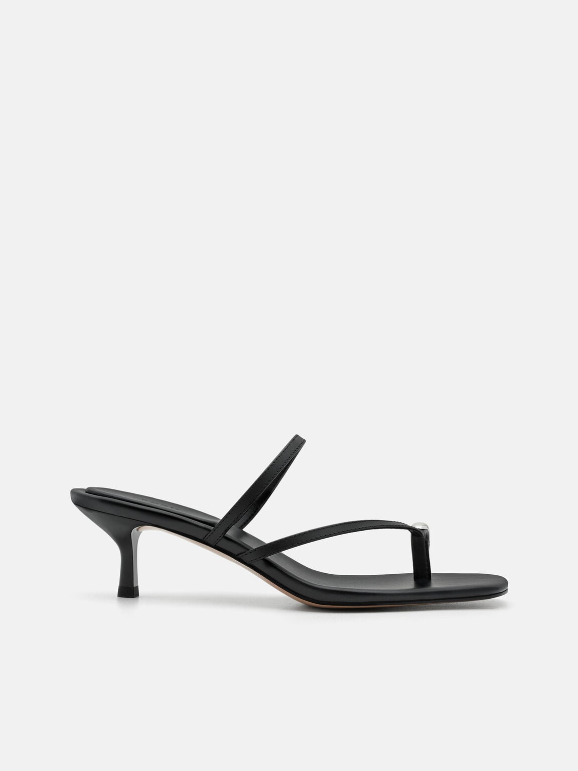 Lia Leather Heel Sandals, , hi-res