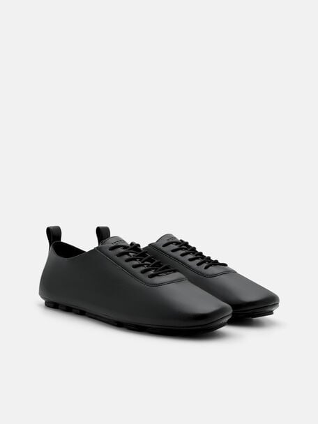 Kendall Leather Flats, , hi-res