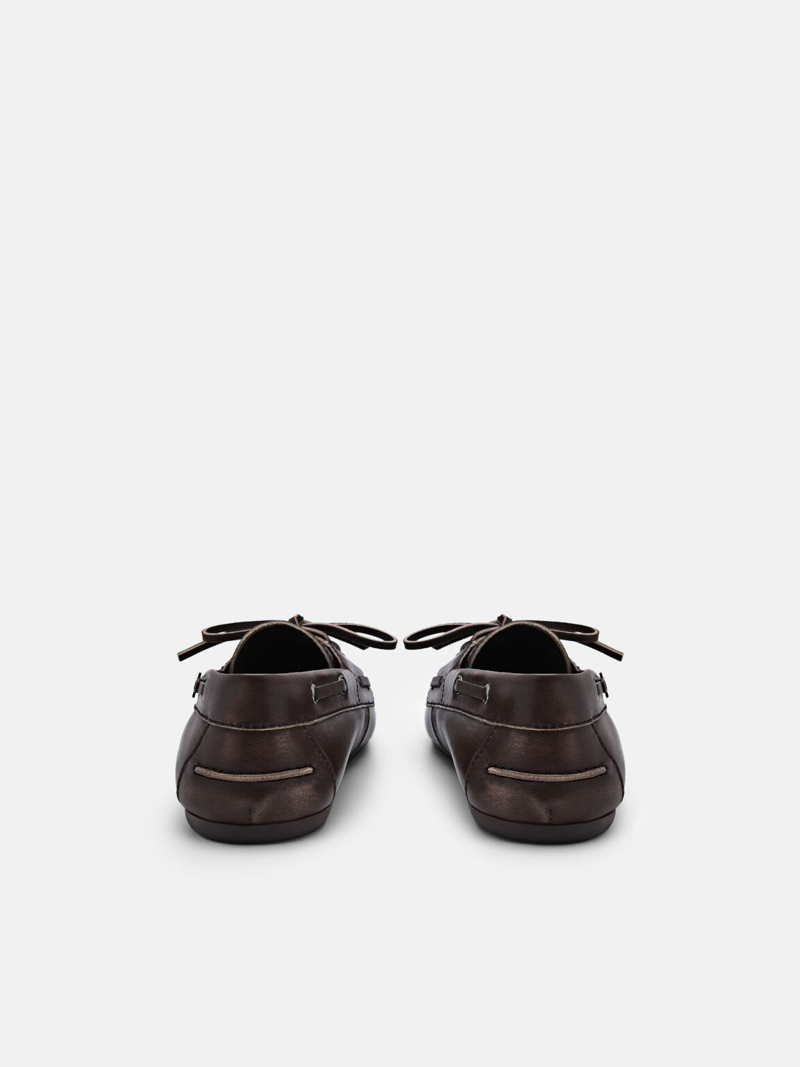 Sepatu Boat Kulit Dee, Brown
