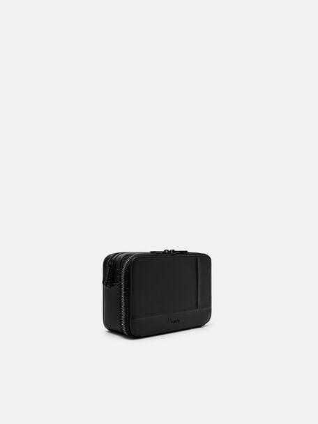 Boxy Mini Leather Crossbody Bag, , hi-res