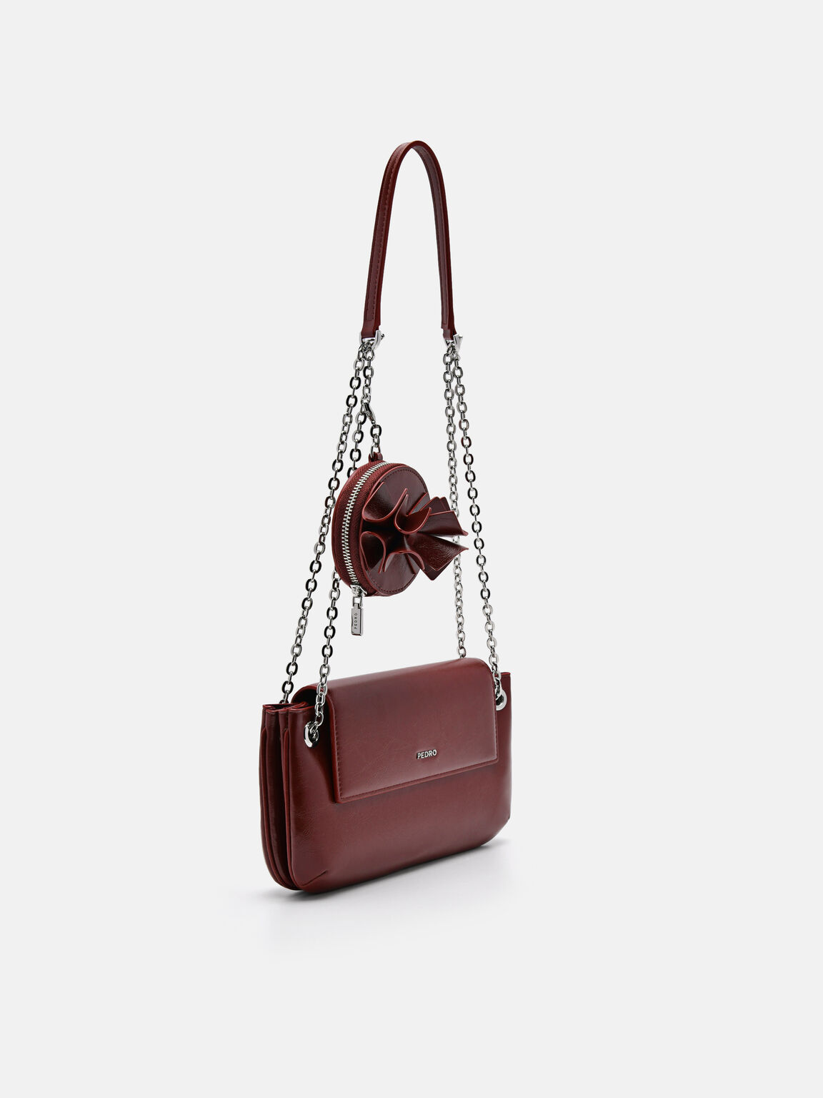 Textured Bow Phone Pouch, 