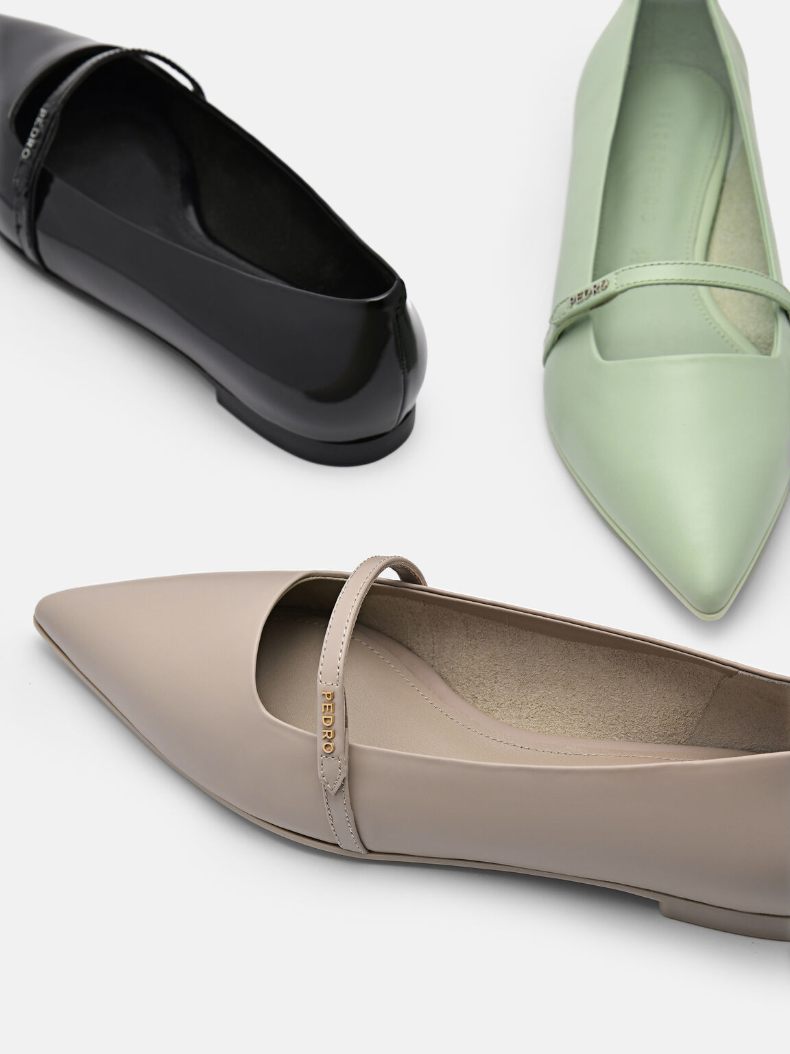 PEDRO Studio Amerie Leather Mary Janes, 