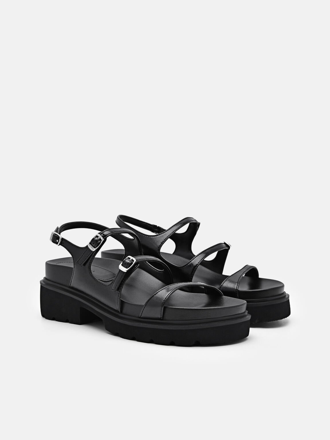 Sandal Slingback Chunky, 