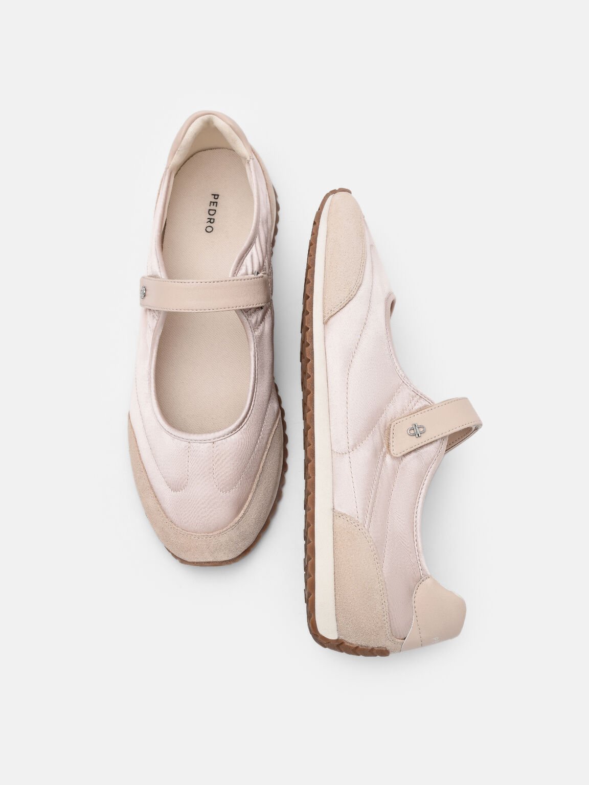 Sepatu Sneakers Satin Romy, , hi-res