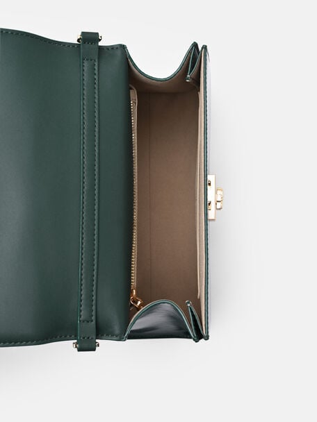 Leather Handbag, , hi-res