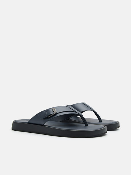 PEDRO Icon Leather Heel Sandals, Black PEDRO Icon Leather Heel Sandals, Black