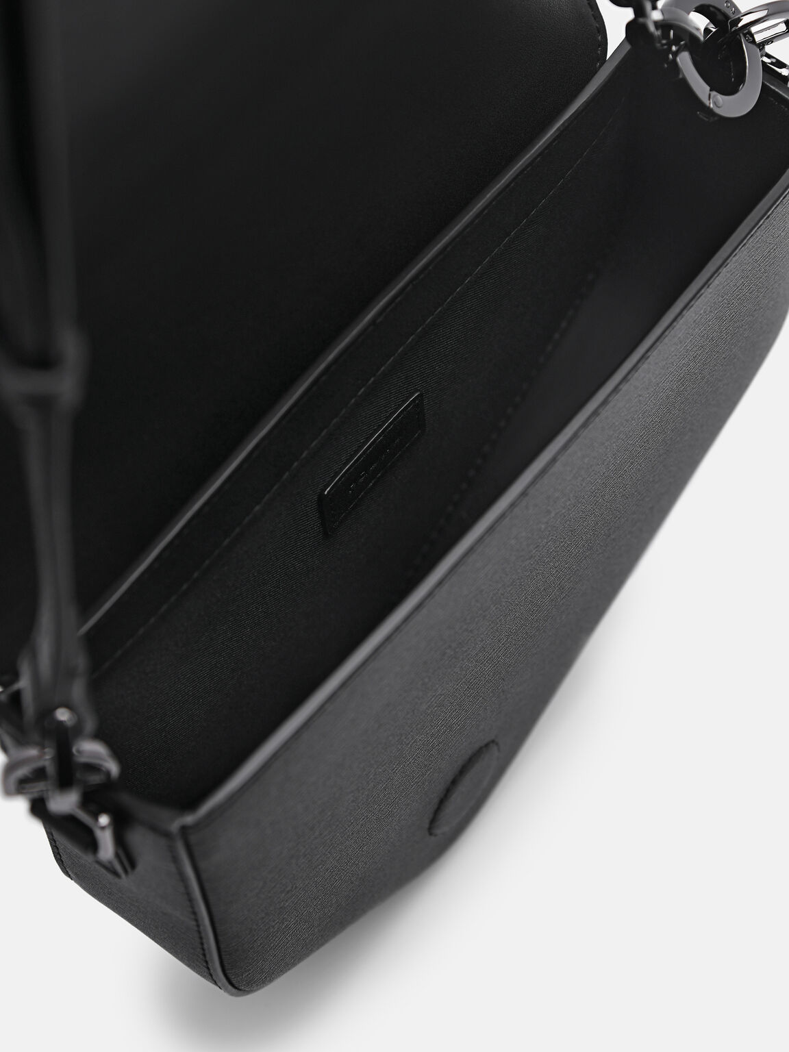 Taper Leather Mini Sling Bag, 