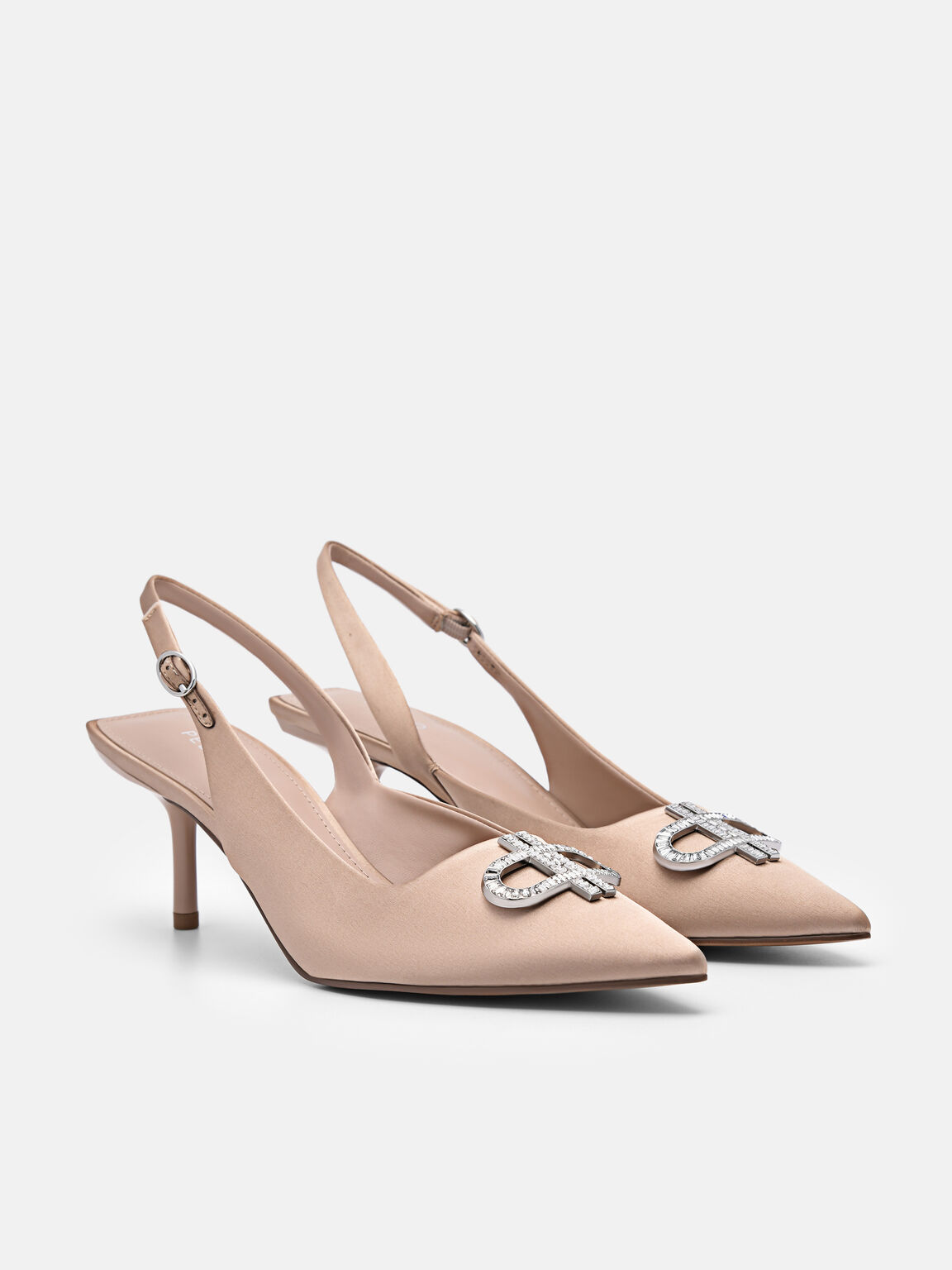 PEDRO Icon Satin Pumps, 