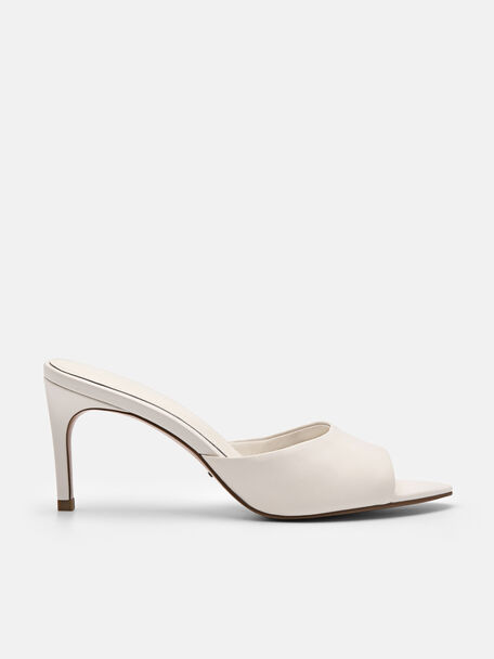 PEDRO Studio Ashley Leather Heel Sandals, Chalk, hi-res