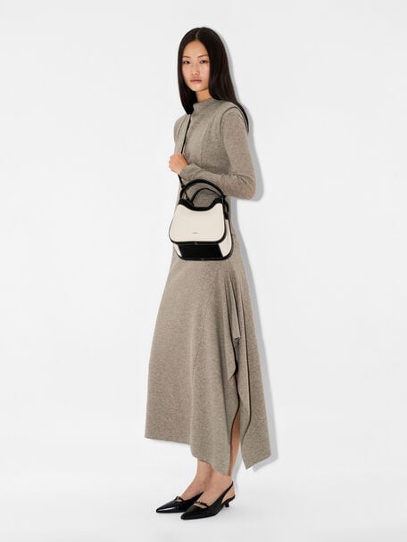 Dana Canvas Bucket Bag, , hi-res