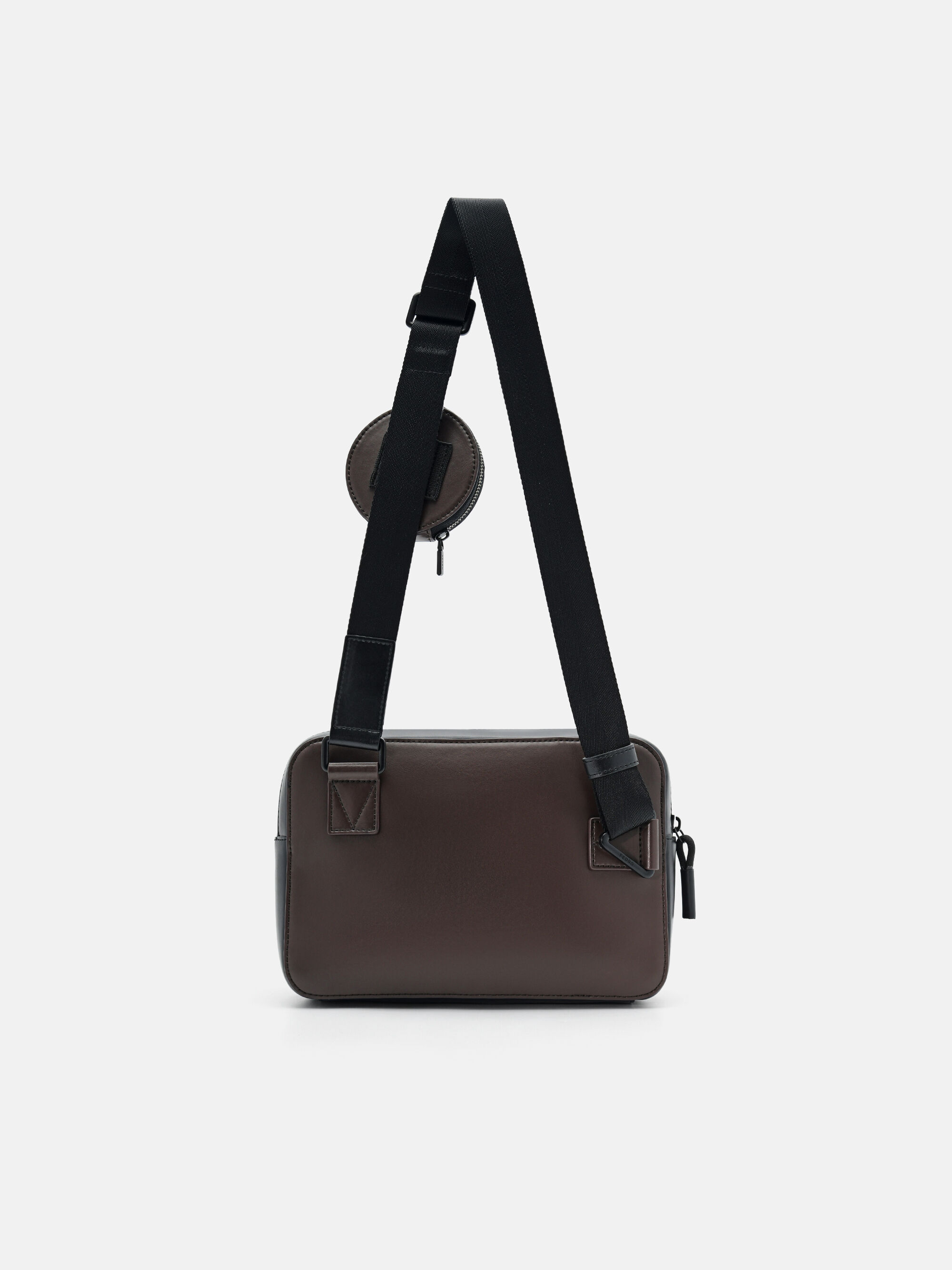 Dark Brown Flynn Casual Sling Bag - PEDRO ID