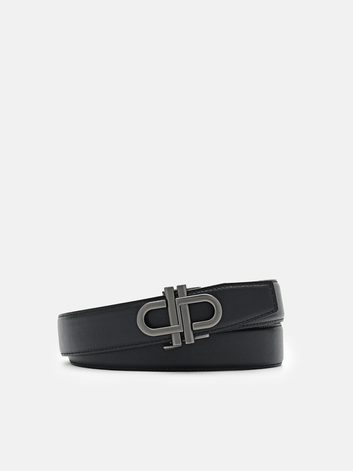 Sabuk Kulit Otomatis PEDRO Icon, Black