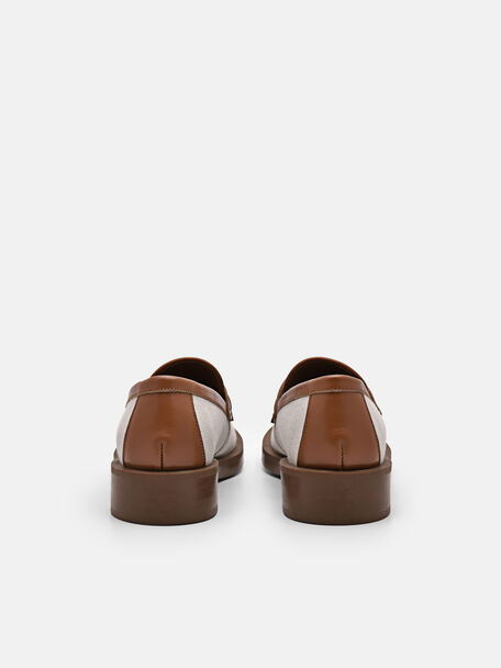 PEDRO Icon Leather Heel Sandals, Black