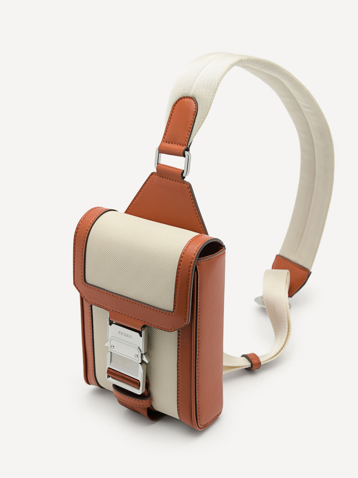 Track Sling Bag, Cognac