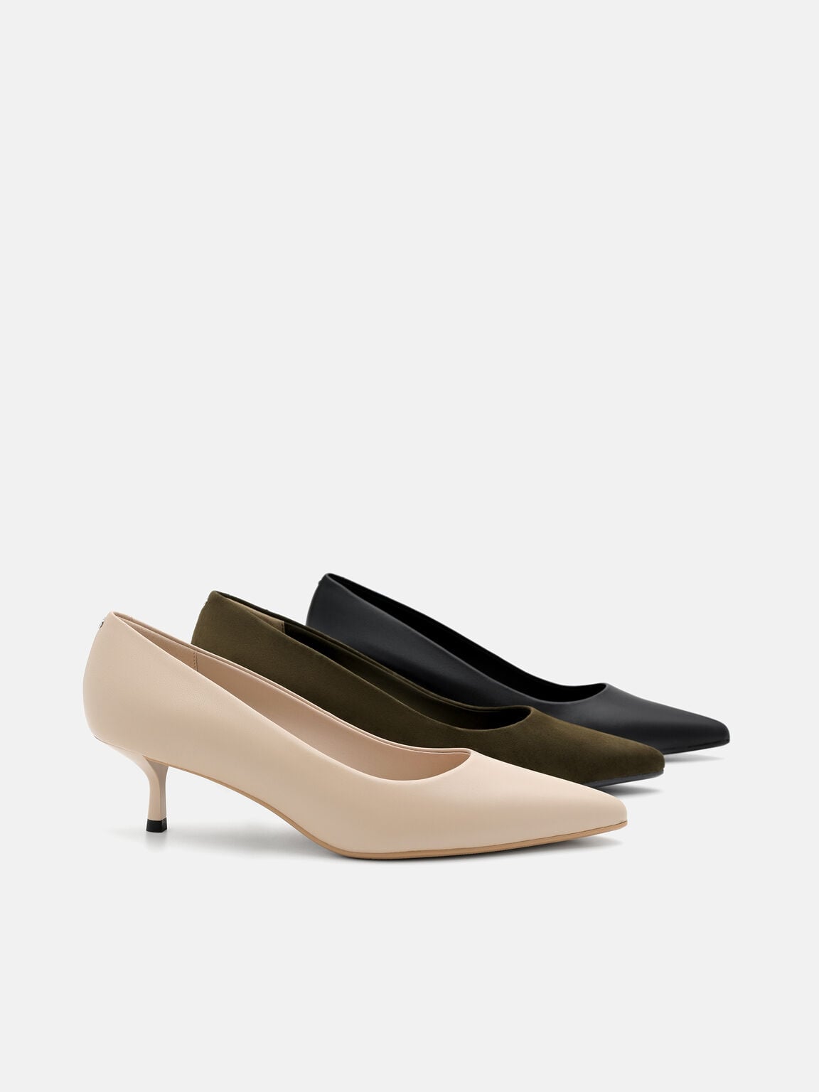 Quinn Suede Heel Pumps, , hi-res
