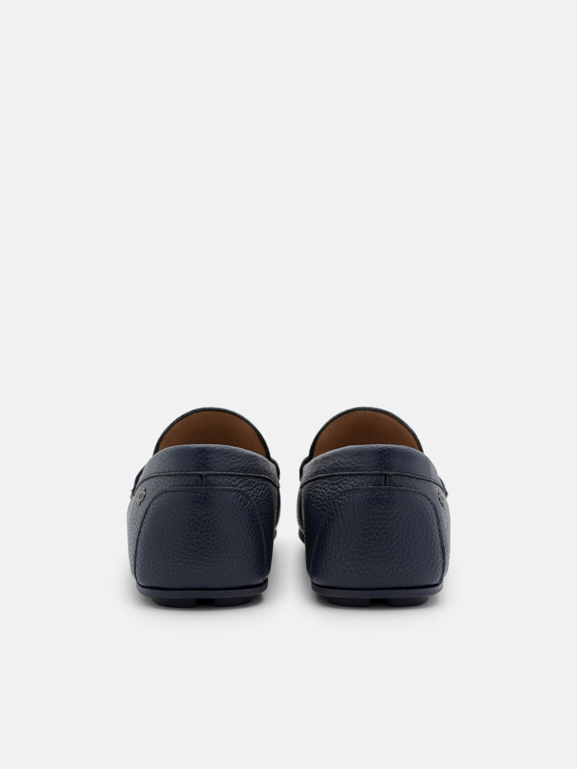 Sepatu Driving Kulit Tumbled dengan Tassel, , hi-res