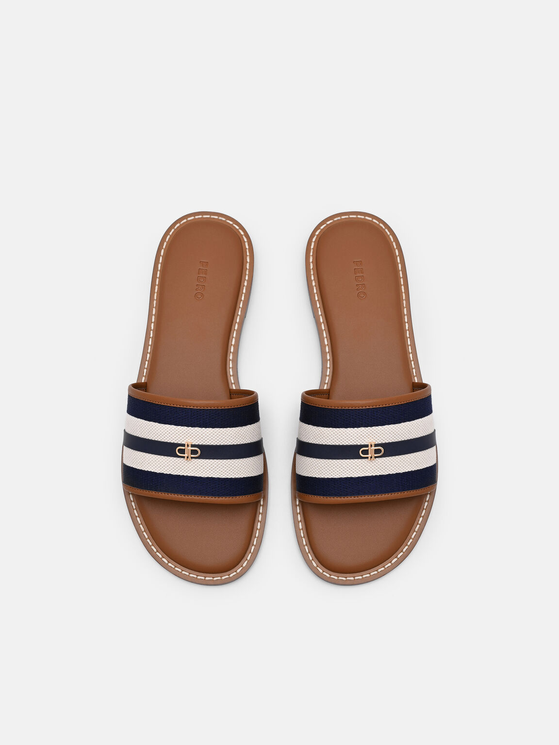 Sandal Slide Kanvas, , hi-res