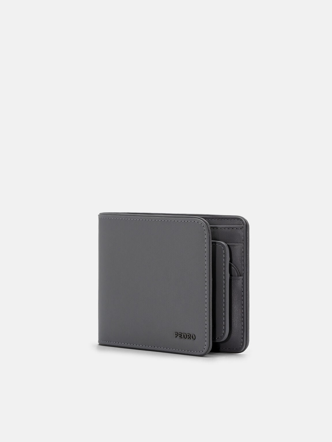Leather Bi-Fold Wallet with Insert, , hi-res