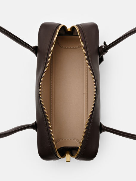 Caddie Leather Bowling Bag, , hi-res