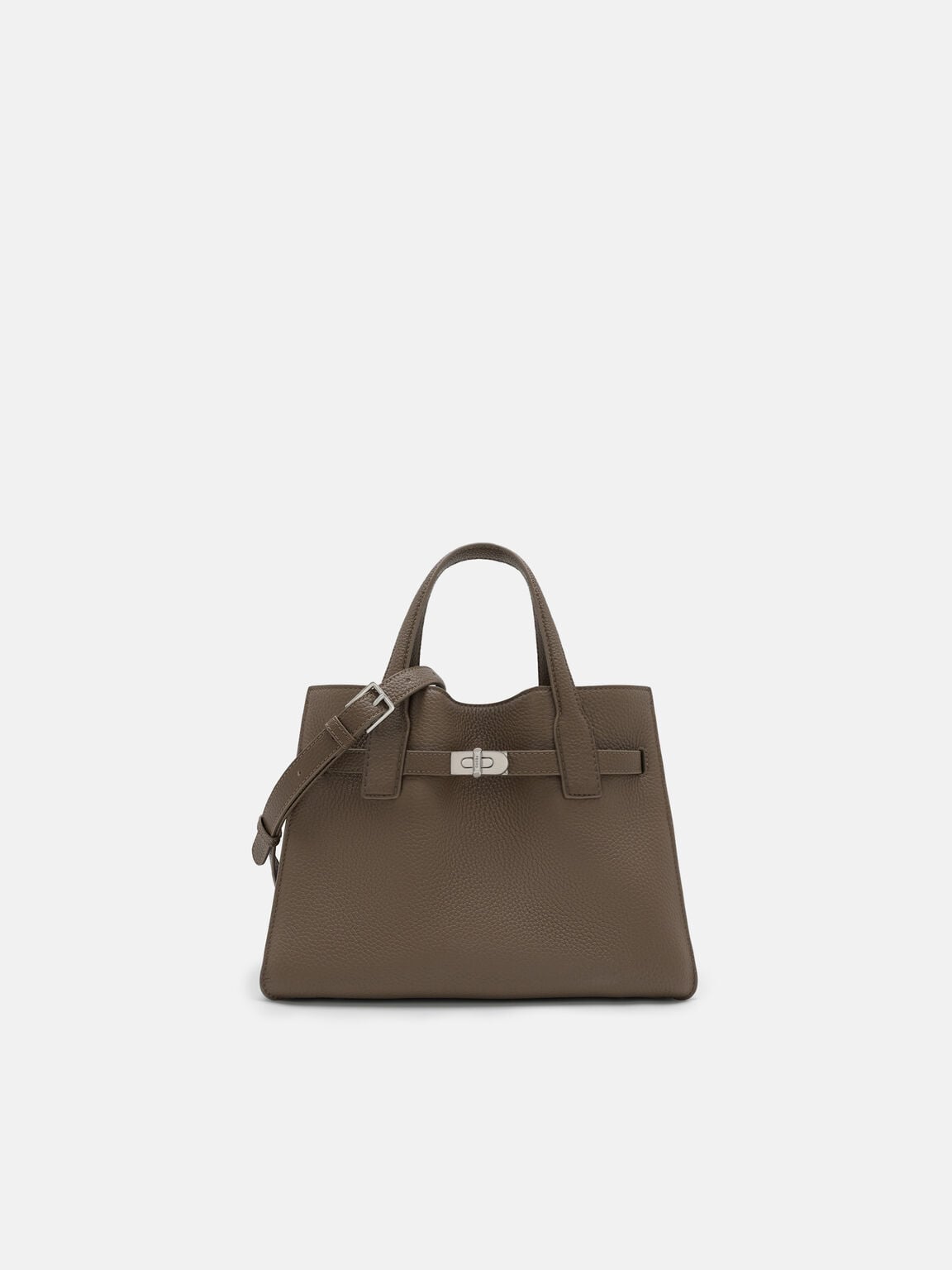 Tas Tangan Kulit Sedang Danielle, , hi-res