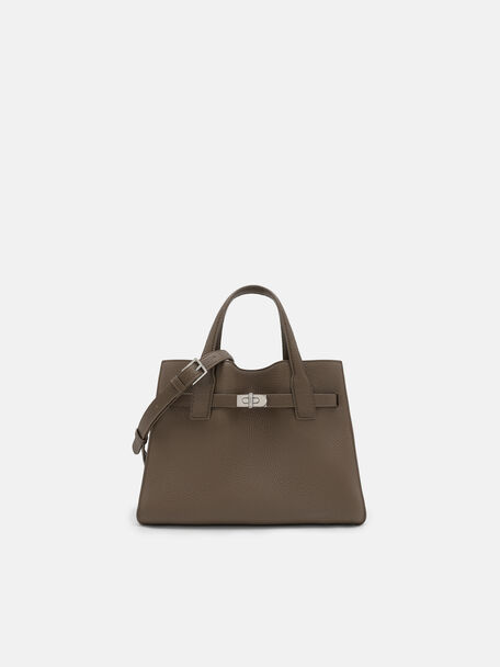 Tas Tangan Kulit Sedang Danielle, , hi-res