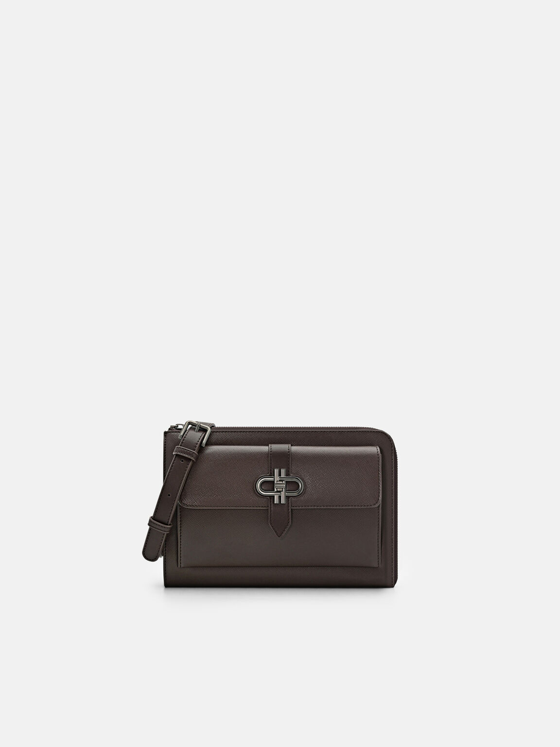 Tas Clutch Kulit Embossed, , hi-res