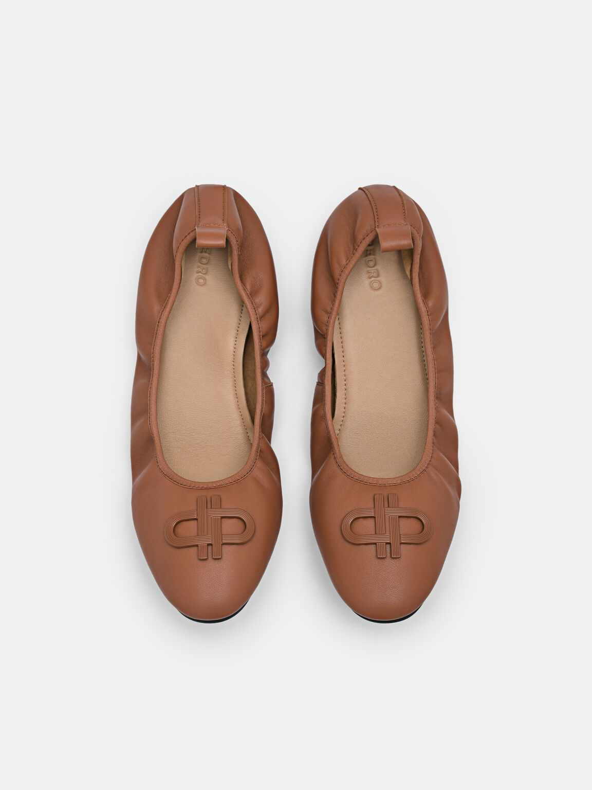 PEDRO Icon Leather Ballerina Flats, 