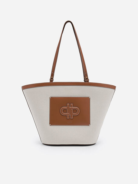 Tas Jinjing Kanvas Besar PEDRO Icon, , hi-res