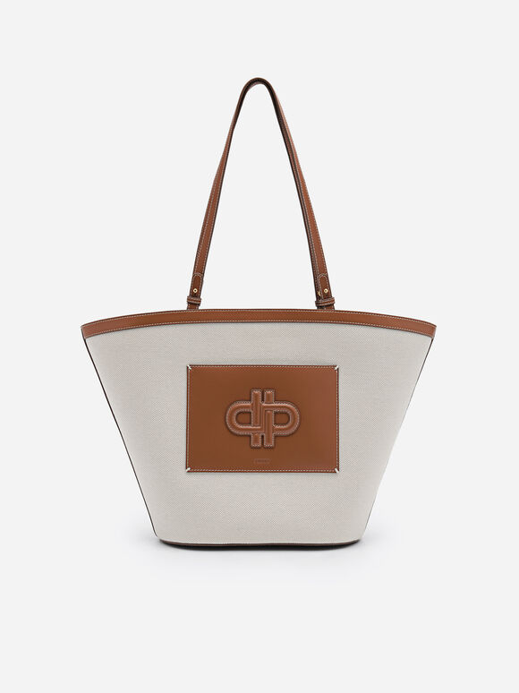 Tas Jinjing Kanvas Besar PEDRO Icon, , hi-res