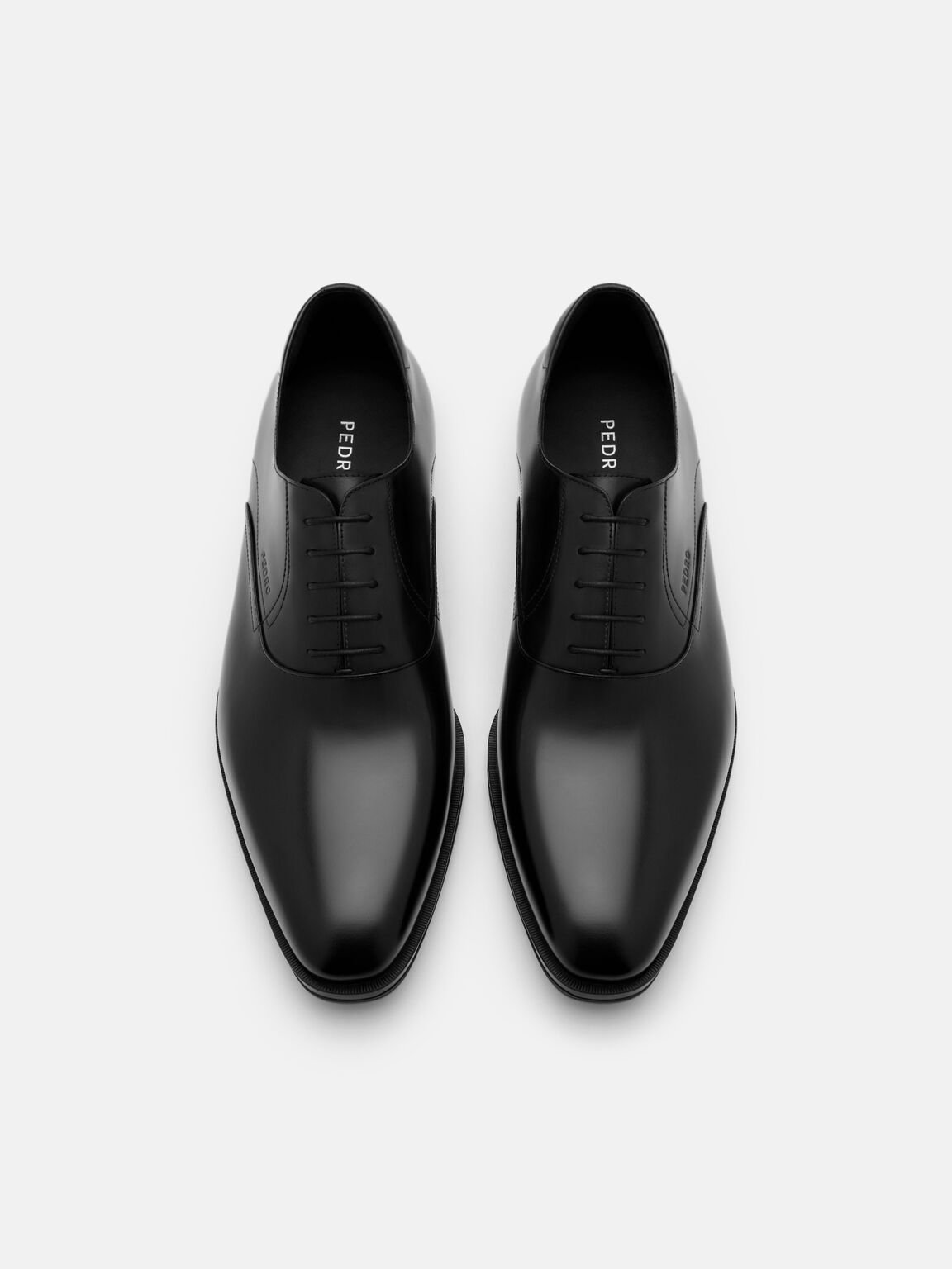 Leather Oxford Shoes, , hi-res
