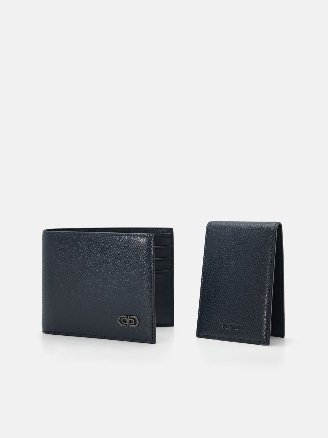 Saffiano Leather Bi-Fold Wallet with Insert, 