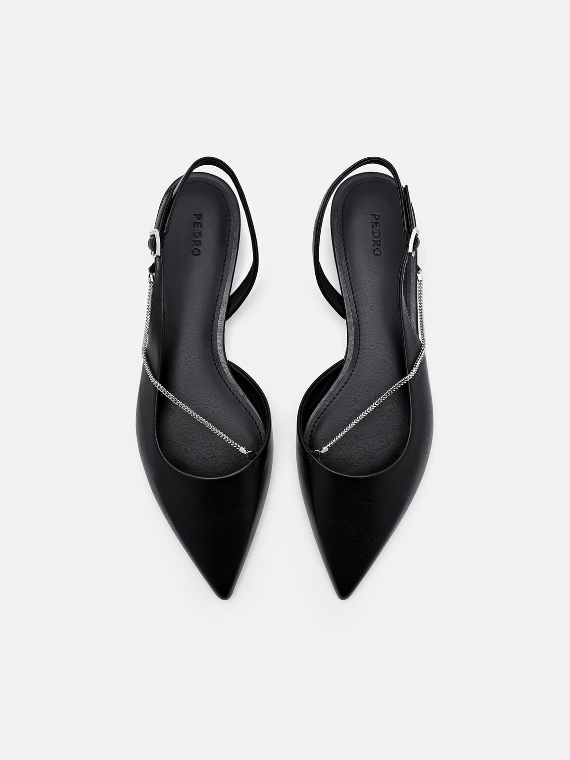Marland Flat Ballerina Kulit, 