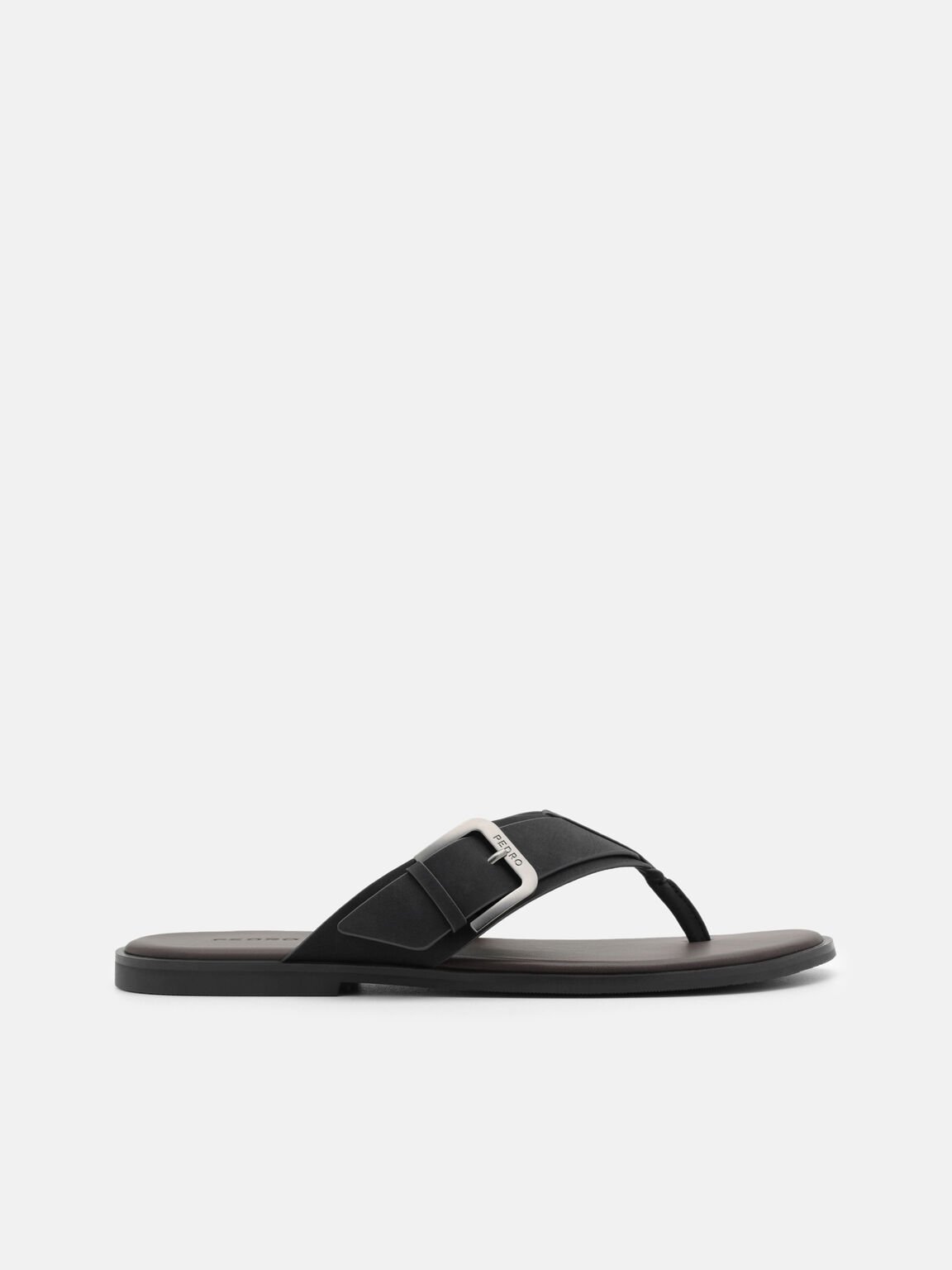 Sandal Jepit dengan Gesper, , hi-res
