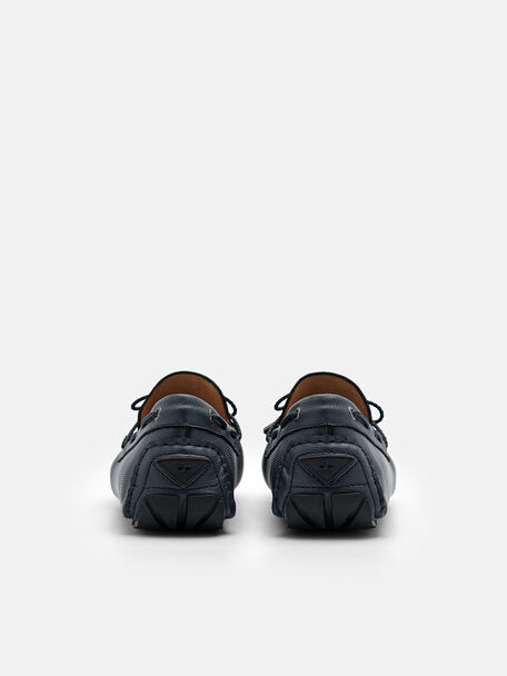 PEDRO Icon Leather Heel Sandals, Black
