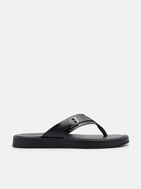 Sandal Thong buckle, Black