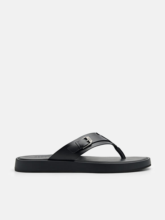 Sandal Thong buckle, Black