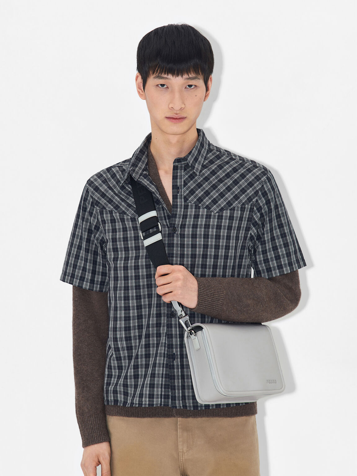 Tas Selempang Apollo, Light Grey, hi-res