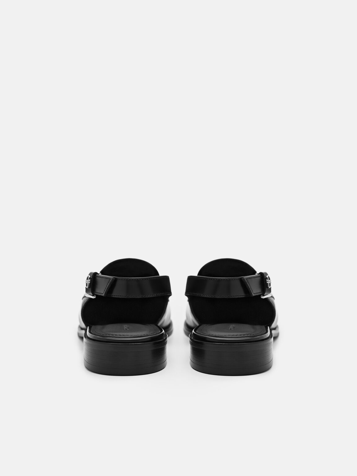 Remy Leather Backstrap Mules, 