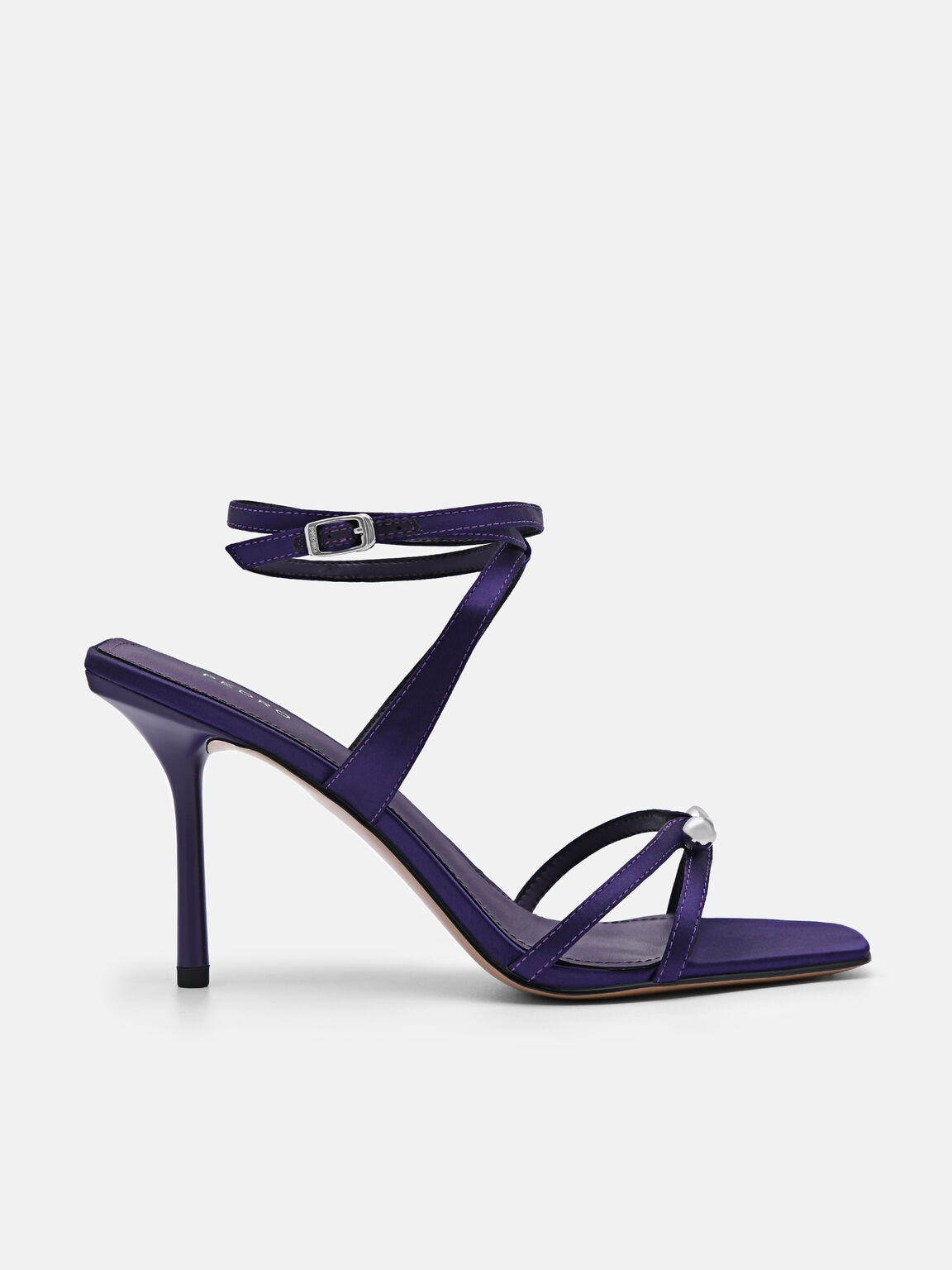 Sandal Tumit Kulit Sofia, 