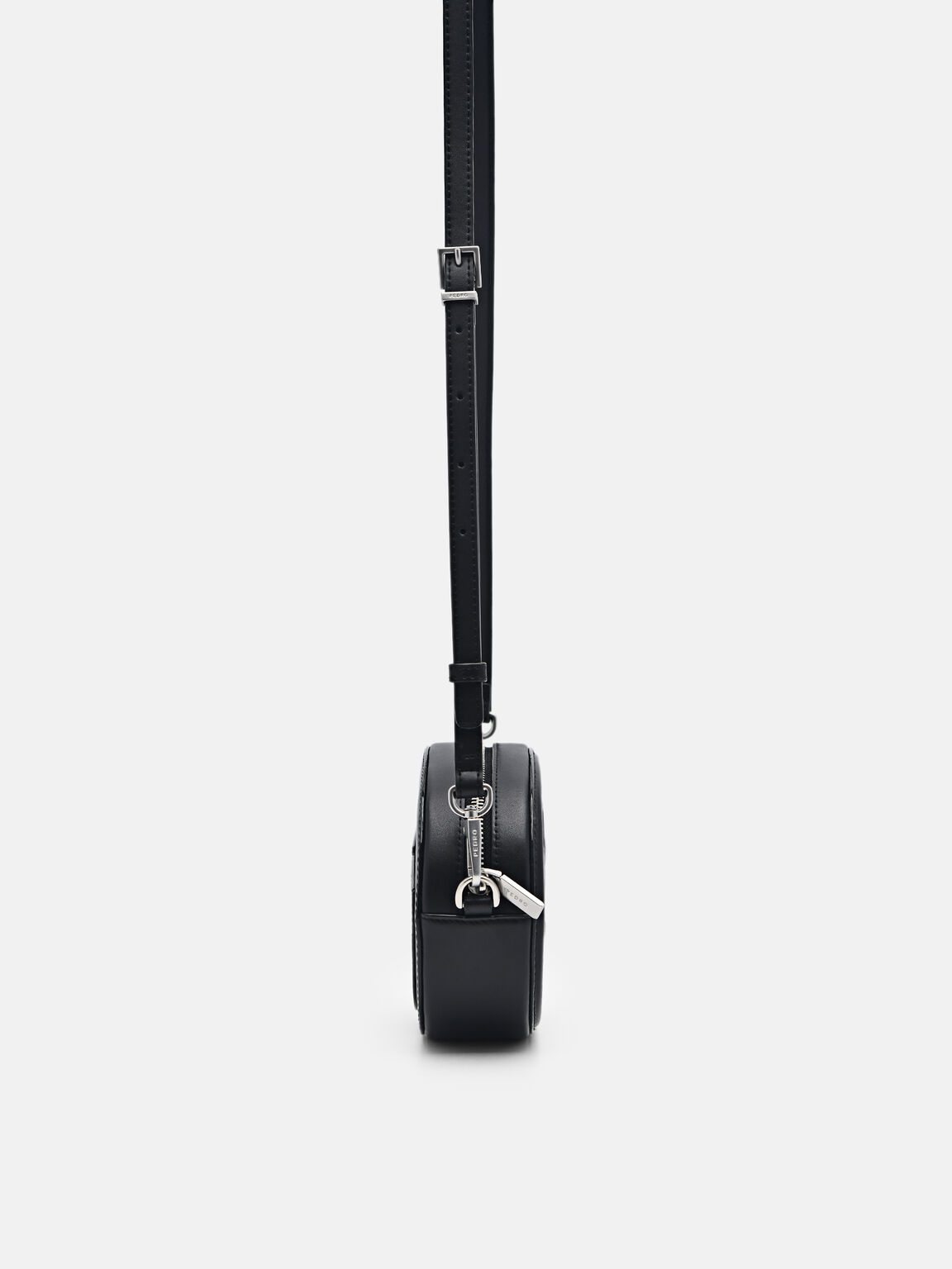 PEDRO Icon Round Leather Shoulder Bag, 
