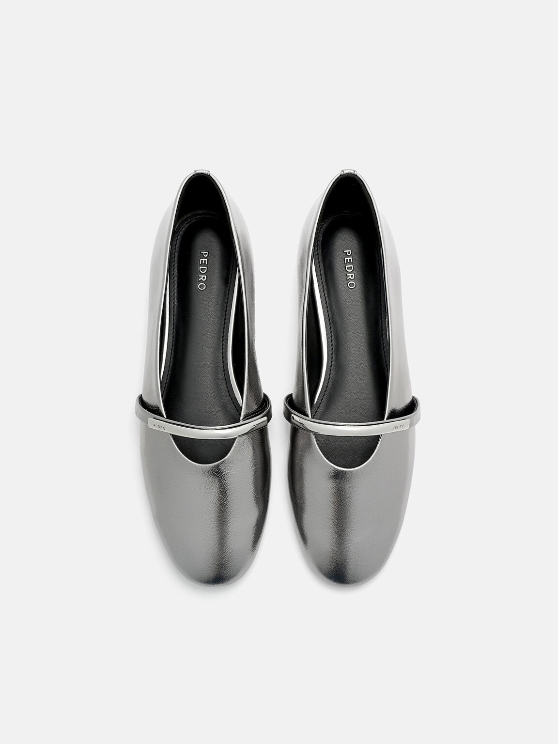 Lia Leather Ballerina Flats, , hi-res
